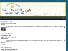Tablet Screenshot of goblog.goldaochacademy.org